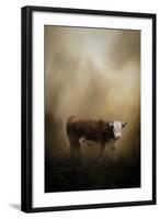 The Lone Calf-Jai Johnson-Framed Giclee Print