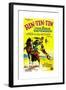 THE LONE DEFENDER, right: Rin-Tin-Tin in 'Chapter 1: The Mystery of the Desert', 1930-null-Framed Art Print