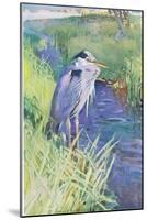 "The Lone Fisher"-Frank Southgate-Mounted Giclee Print