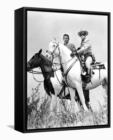 The Lone Ranger (1949)-null-Framed Stretched Canvas