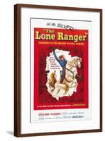 The Lone Ranger, 1956, Directed by Stuart Heisler-null-Framed Giclee Print