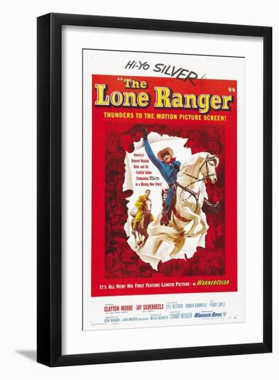 The Lone Ranger, 1956, Directed by Stuart Heisler-null-Framed Giclee Print