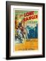The Lone Ranger, Lee Powell,, Chief Thundercloud, in 'Episode 3: the Pitfall', 1938, Serial-null-Framed Art Print