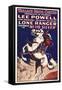 THE LONE RANGER, special circus poster, 1938.-null-Framed Stretched Canvas