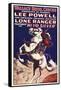 THE LONE RANGER, special circus poster, 1938.-null-Framed Stretched Canvas