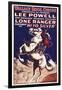 THE LONE RANGER, special circus poster, 1938.-null-Framed Art Print