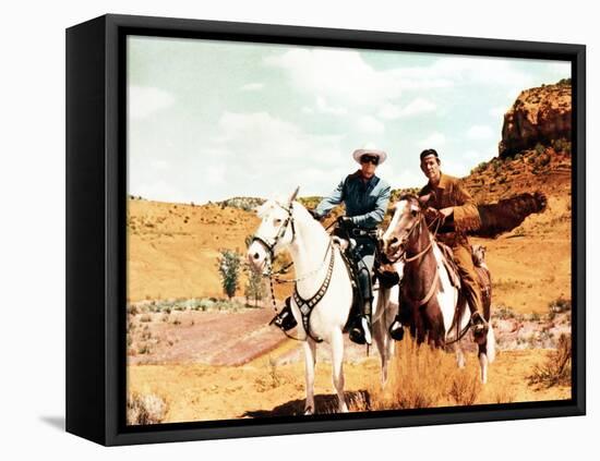 The Lone Ranger-null-Framed Stretched Canvas