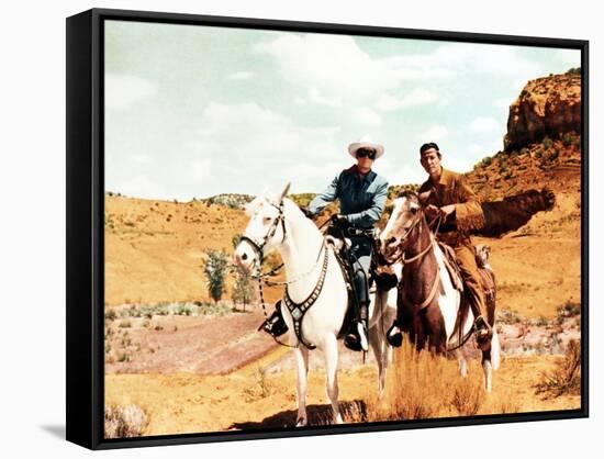 The Lone Ranger-null-Framed Stretched Canvas