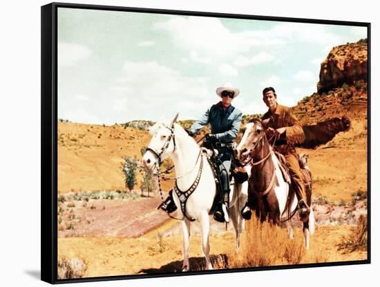 The Lone Ranger-null-Framed Stretched Canvas