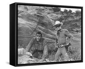 The Lone Ranger-null-Framed Stretched Canvas