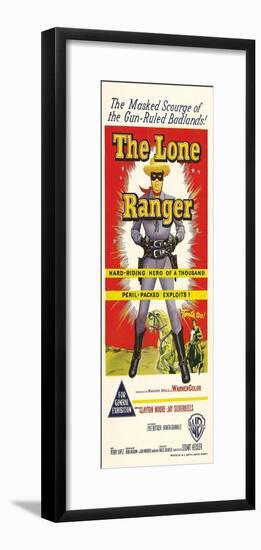 The Lone Ranger-null-Framed Art Print