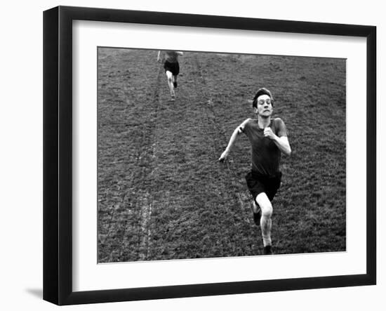 The Loneliness Of The Long Distance Runner, Tom Courtenay, 1962-null-Framed Photo