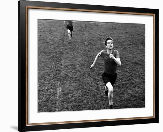 The Loneliness Of The Long Distance Runner, Tom Courtenay, 1962-null-Framed Photo