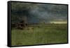 The Lonely Farm, Nantucket, 1892-George Inness Snr.-Framed Stretched Canvas