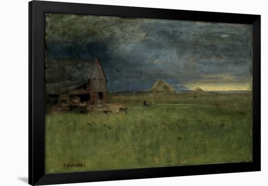 The Lonely Farm, Nantucket, 1892-George Inness Snr.-Framed Giclee Print