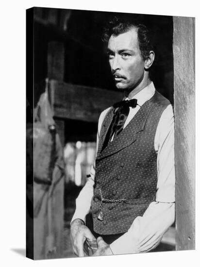 The Lonely Man, Lee Van Cleef, 1957-null-Stretched Canvas