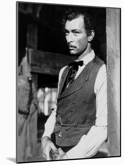 The Lonely Man, Lee Van Cleef, 1957-null-Mounted Photo