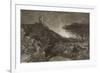 The Lonely Tower, 1879 (Etching)-Samuel Palmer-Framed Giclee Print