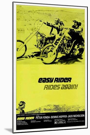 The Loners, 1969, "Easy Rider" Directed by Dennis Hopper-null-Mounted Giclee Print