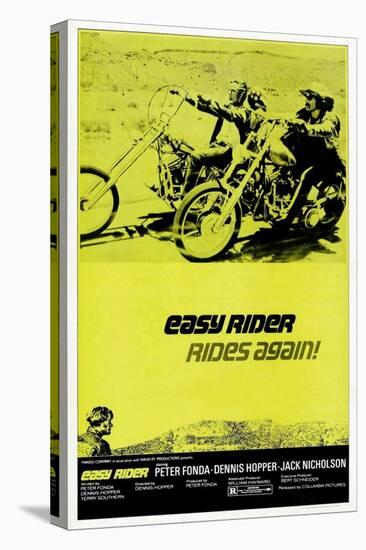 The Loners, 1969, "Easy Rider" Directed by Dennis Hopper-null-Stretched Canvas