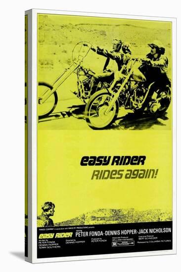 The Loners, 1969, "Easy Rider" Directed by Dennis Hopper-null-Stretched Canvas