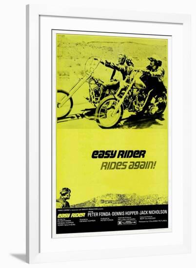 The Loners, 1969, "Easy Rider" Directed by Dennis Hopper-null-Framed Giclee Print