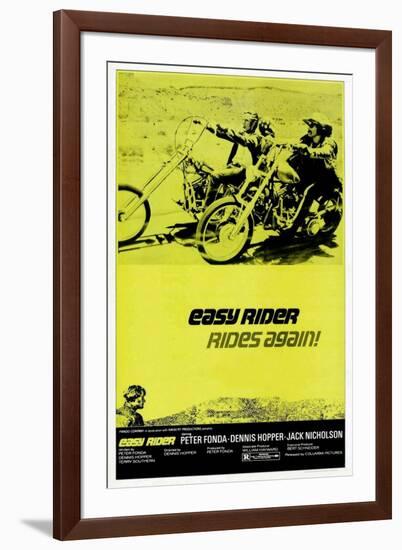 The Loners, 1969, "Easy Rider" Directed by Dennis Hopper-null-Framed Giclee Print