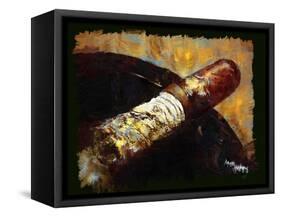 The Long Ash 1-Murray Murray Henderson Fine Art-Framed Stretched Canvas