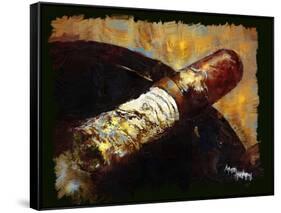 The Long Ash 1-Murray Murray Henderson Fine Art-Framed Stretched Canvas