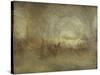 The Long Cellar at Petworth-J. M. W. Turner-Stretched Canvas