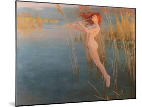 The Long Cry of the Reeds at Even, 1896-Alexander Mann-Mounted Giclee Print