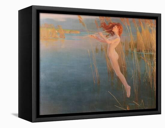 The Long Cry of the Reeds at Even, 1896-Alexander Mann-Framed Stretched Canvas