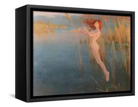 The Long Cry of the Reeds at Even, 1896-Alexander Mann-Framed Stretched Canvas