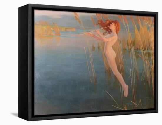 The Long Cry of the Reeds at Even, 1896-Alexander Mann-Framed Stretched Canvas