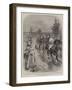 The Long-Distance Horse-Race by Officers of the German and Austrian Armies Between Berlin and Vienn-null-Framed Giclee Print