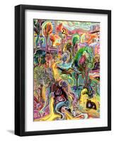 The Long Distance Runner-Josh Byer-Framed Giclee Print