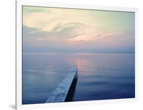 The Long Dock-Elizabeth Urquhart-Framed Photo