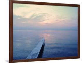 The Long Dock-Elizabeth Urquhart-Framed Photo