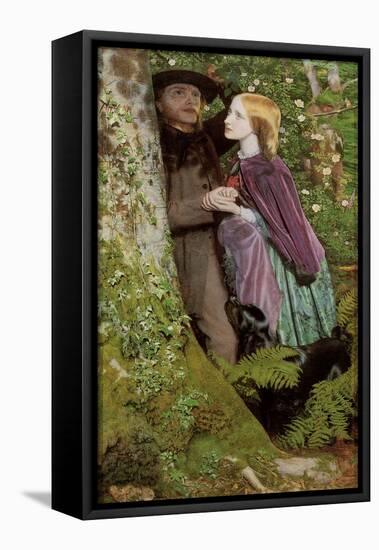 The Long Engagement, 1859-Arthur Hughes-Framed Stretched Canvas