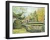 The Long Garden, Cliveden: Topiary-Mary Kuper-Framed Giclee Print