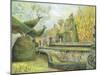 The Long Garden, Cliveden: Topiary-Mary Kuper-Mounted Giclee Print