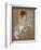 The Long Gloves-Mary Cassatt-Framed Giclee Print