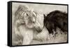 The Long Goodbye-Lisa Dearing-Framed Stretched Canvas