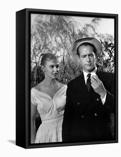 The Long, Hot Summer, Joanne Woodward, Paul Newman, 1958-null-Framed Stretched Canvas