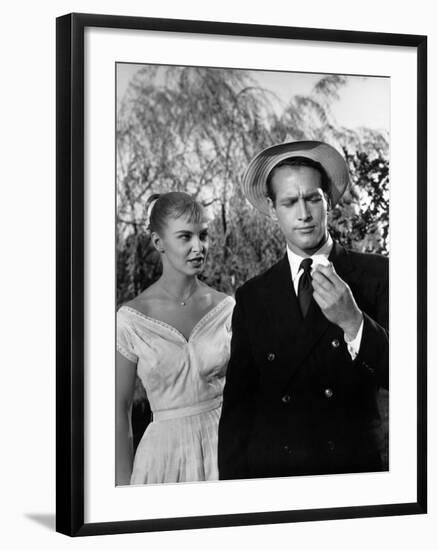 The Long, Hot Summer, Joanne Woodward, Paul Newman, 1958-null-Framed Photo