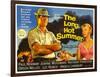 The Long, Hot Summer, UK Movie Poster, 1958-null-Framed Art Print