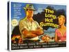 The Long, Hot Summer, UK Movie Poster, 1958-null-Stretched Canvas