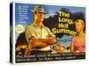 The Long Hot Summer, UK Movie Poster, 1958-null-Stretched Canvas
