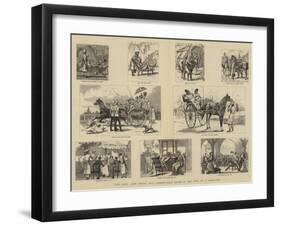 The Long, Long Indian Day, Twenty-Four Hours in the Life of a Subaltern-null-Framed Giclee Print