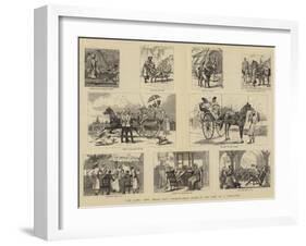 The Long, Long Indian Day, Twenty-Four Hours in the Life of a Subaltern-null-Framed Giclee Print